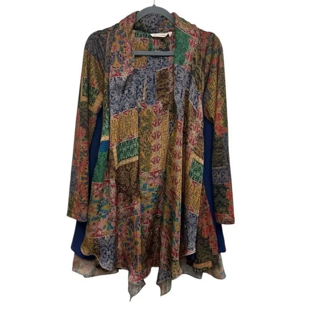 Soft surroundings izmur kimono cardigan size medium